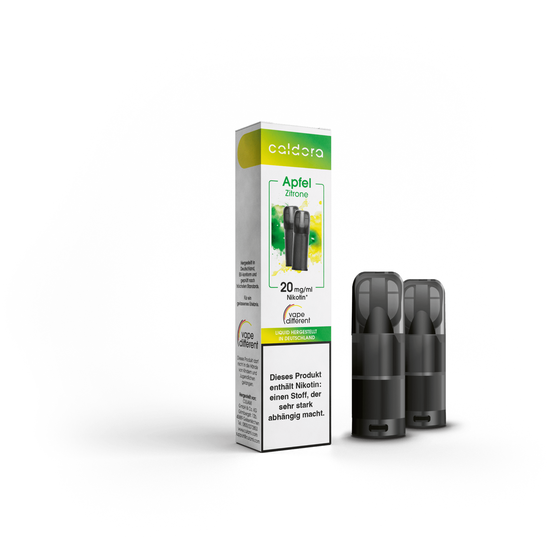 Apfel Zitrone (2 Pods) - Culami - Caldora