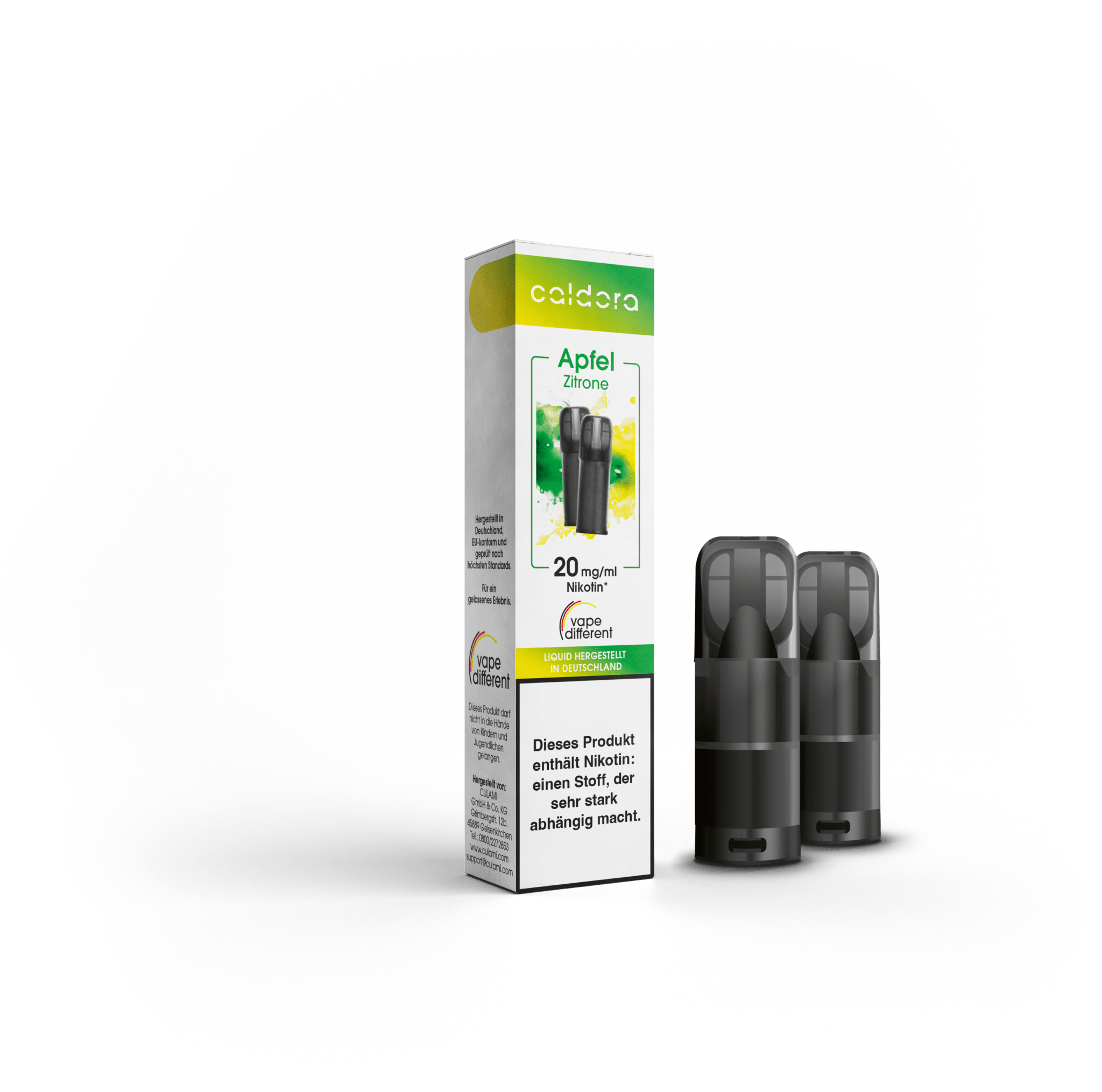 Apfel Zitrone (2 Pods) - Culami - Caldora
