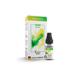 Caldora Apfel Zitrone Liquid 10 ml, 0 mg/ml (nikotinfrei)