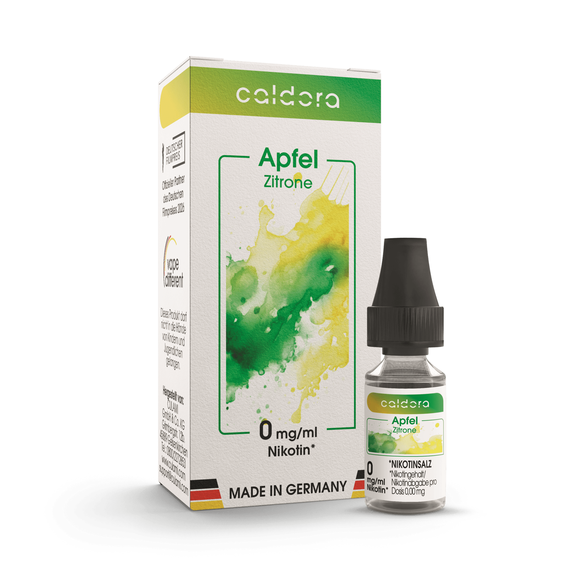 Apfel Zitrone (Liquid 0mg) - Culami - Caldora