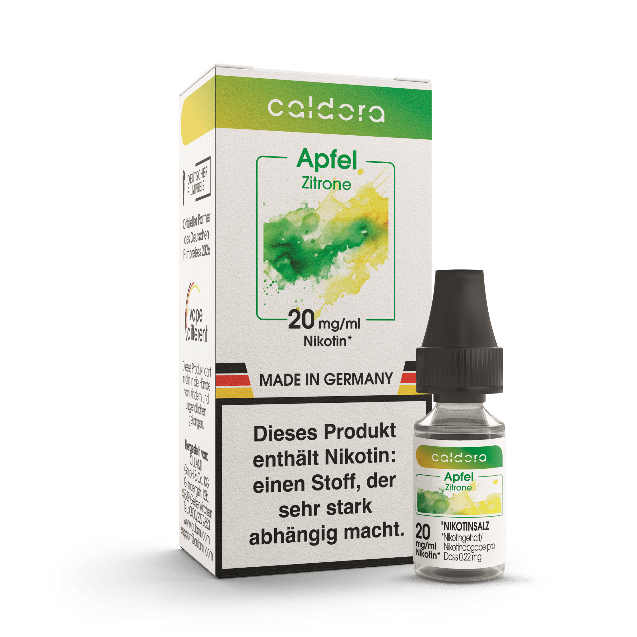 Apfel Zitrone (Liquid 20mg) - Culami - Caldora