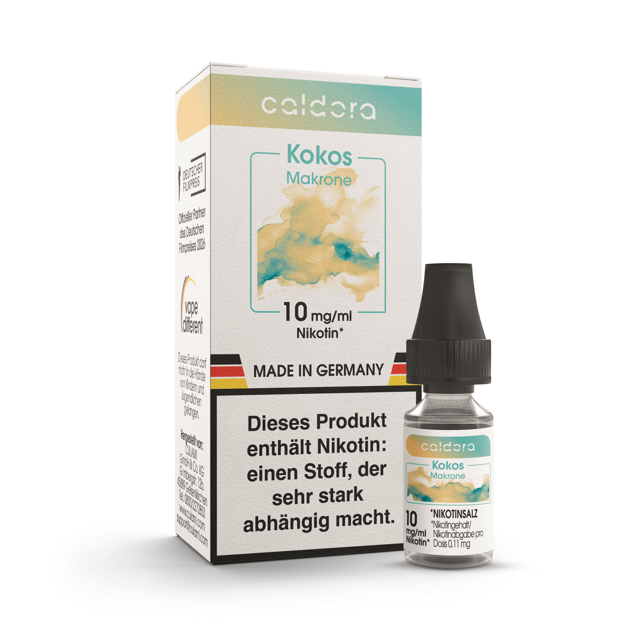 Kokos Makrone (Liquid 10mg) - Culami - Caldora