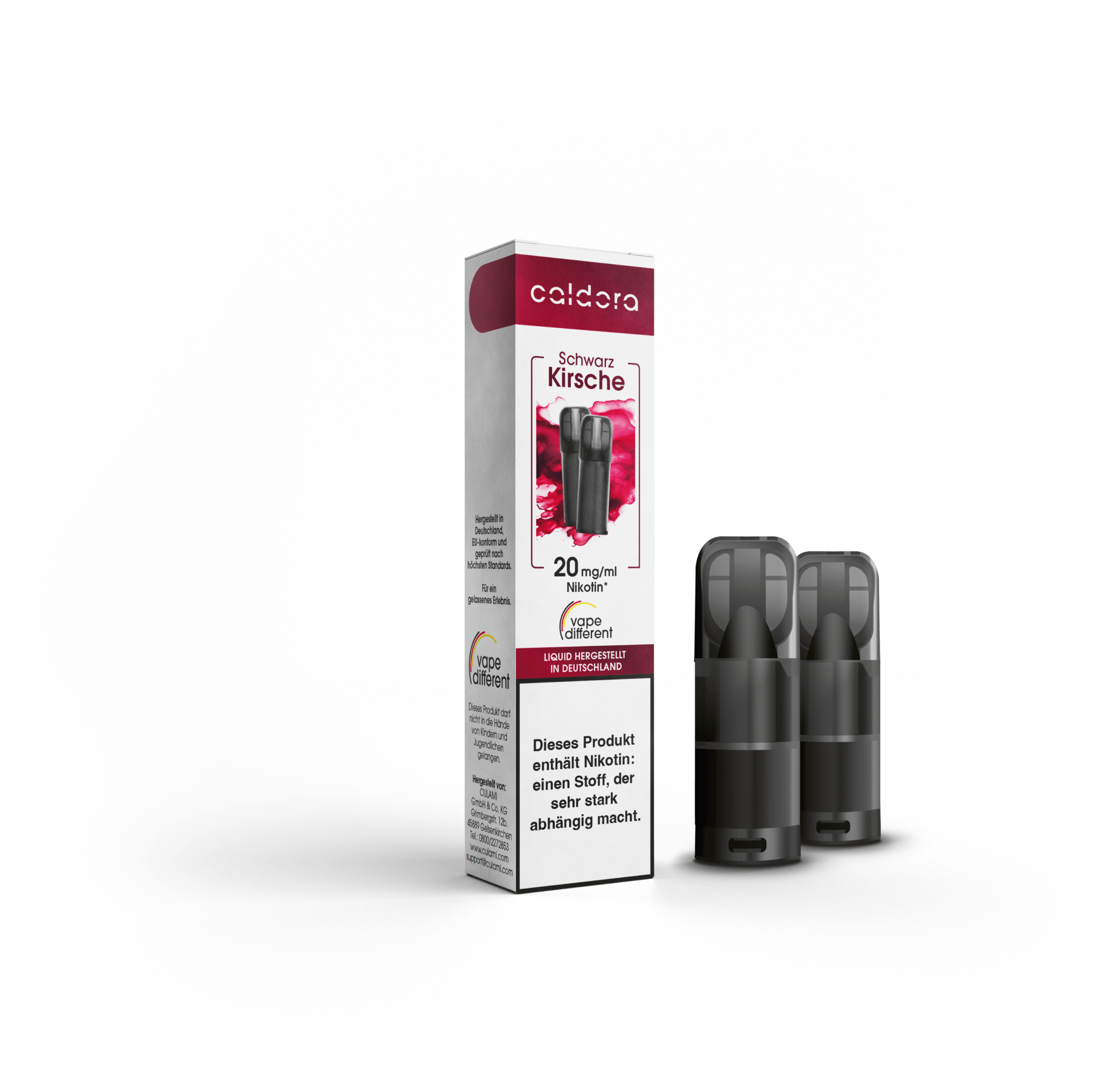 Schwarze Kirsche (2 Pods) - Culami - Caldora