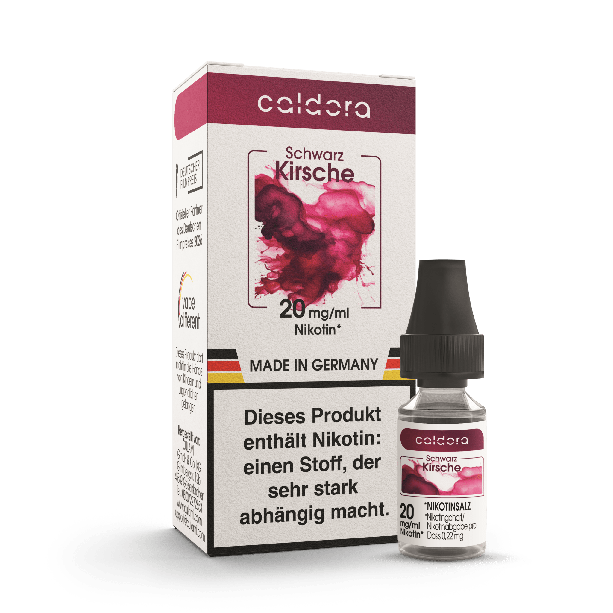 Schwarze Kirsche (Liquid 20mg) - Culami - Caldora