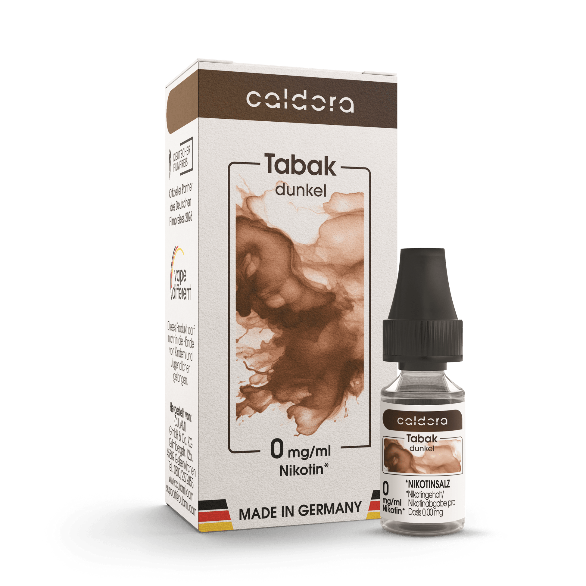 Tabak dunkel (Liquid 0mg) - Culami - Caldora