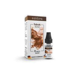 Caldora Tabak dunkel Liquid 10 ml, 0 mg/ml (nikotinfrei)