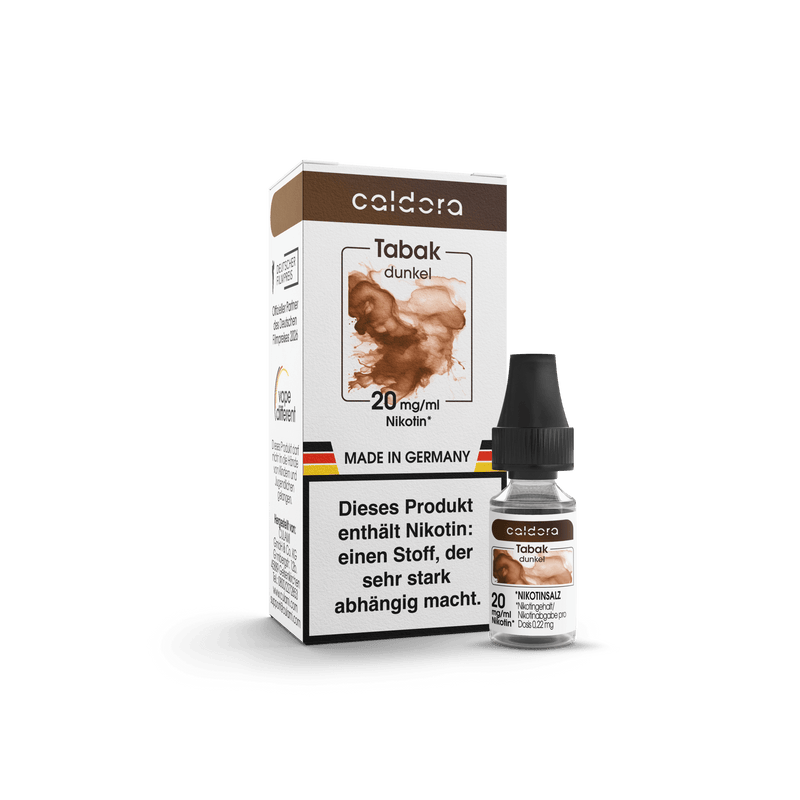 Caldora Tabak dunkel Liquid 10 ml, 20 mg/ml