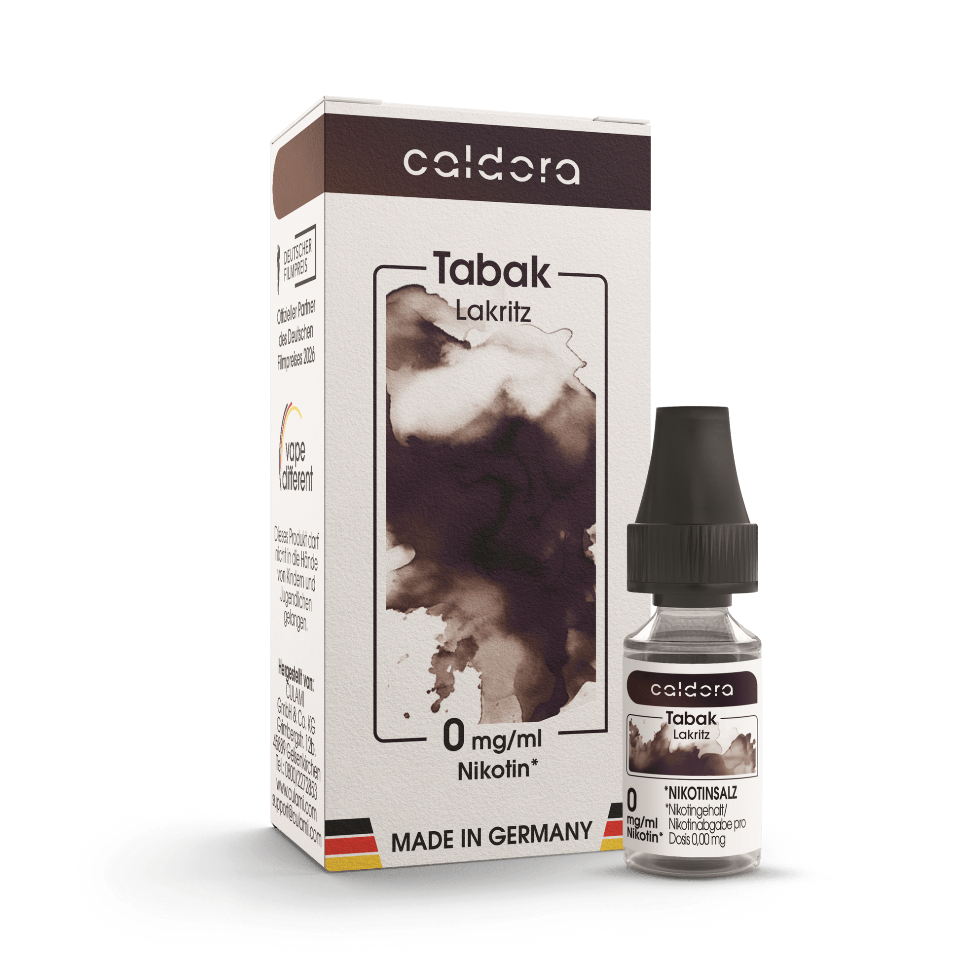 Tabak Lakritz (Liquid 0mg) - Culami - Caldora