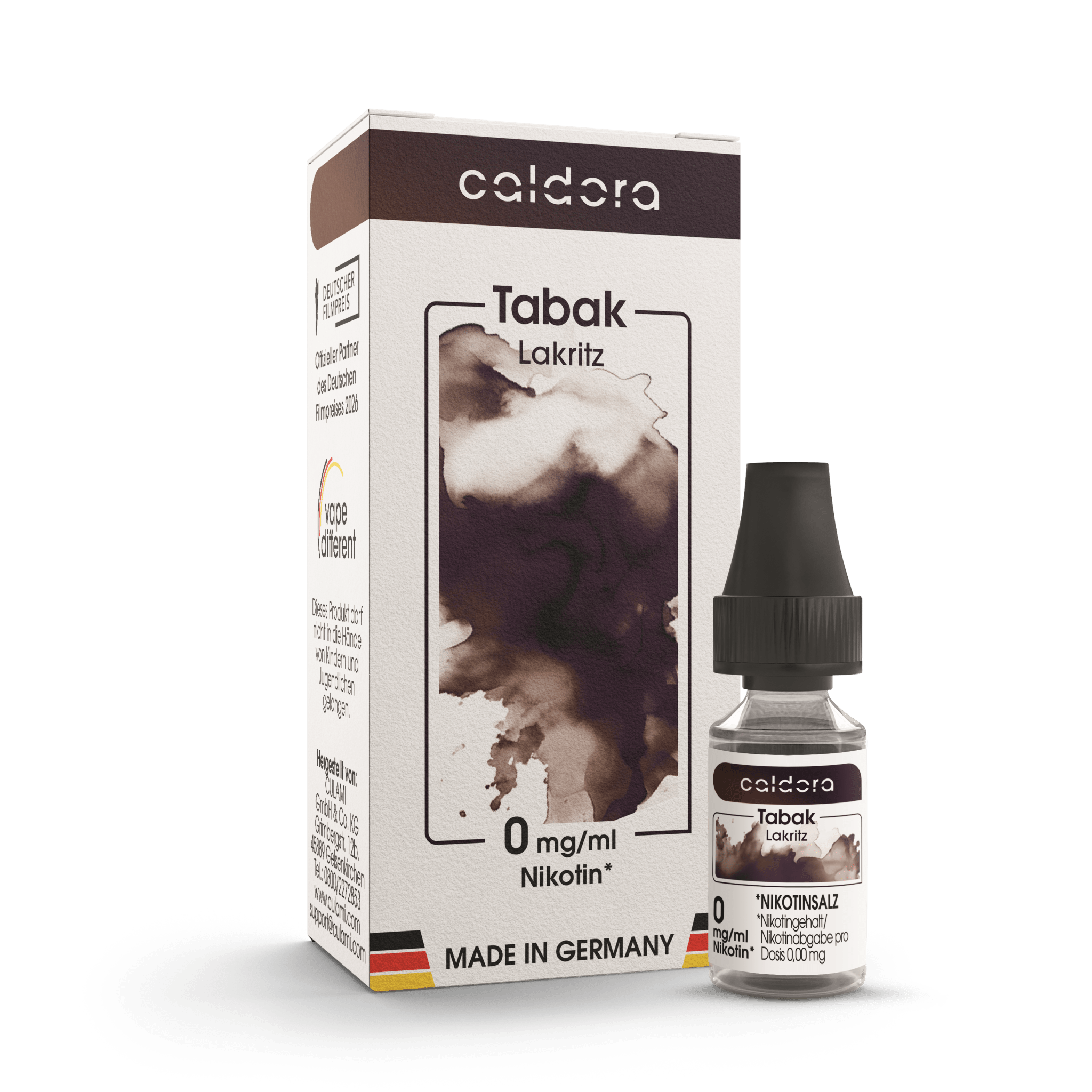 Tabak Lakritz (Liquid 0mg) - Culami - Caldora