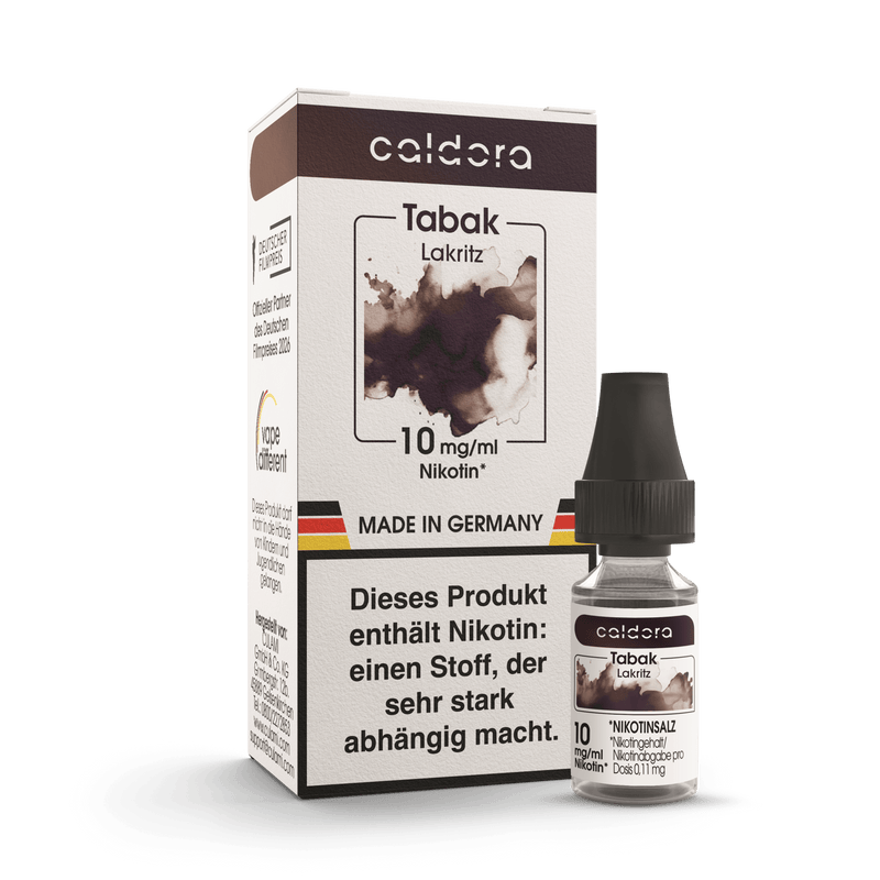 Tabak Lakritz (Liquid 10mg) - Culami - Caldora