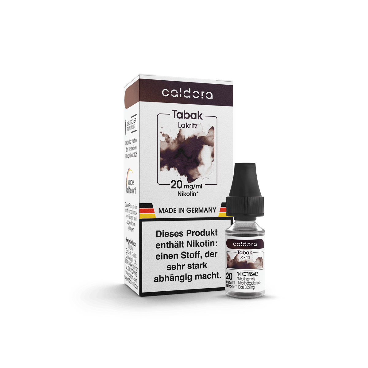 Tabak Lakritz (Liquid 20mg) - Culami - Caldora