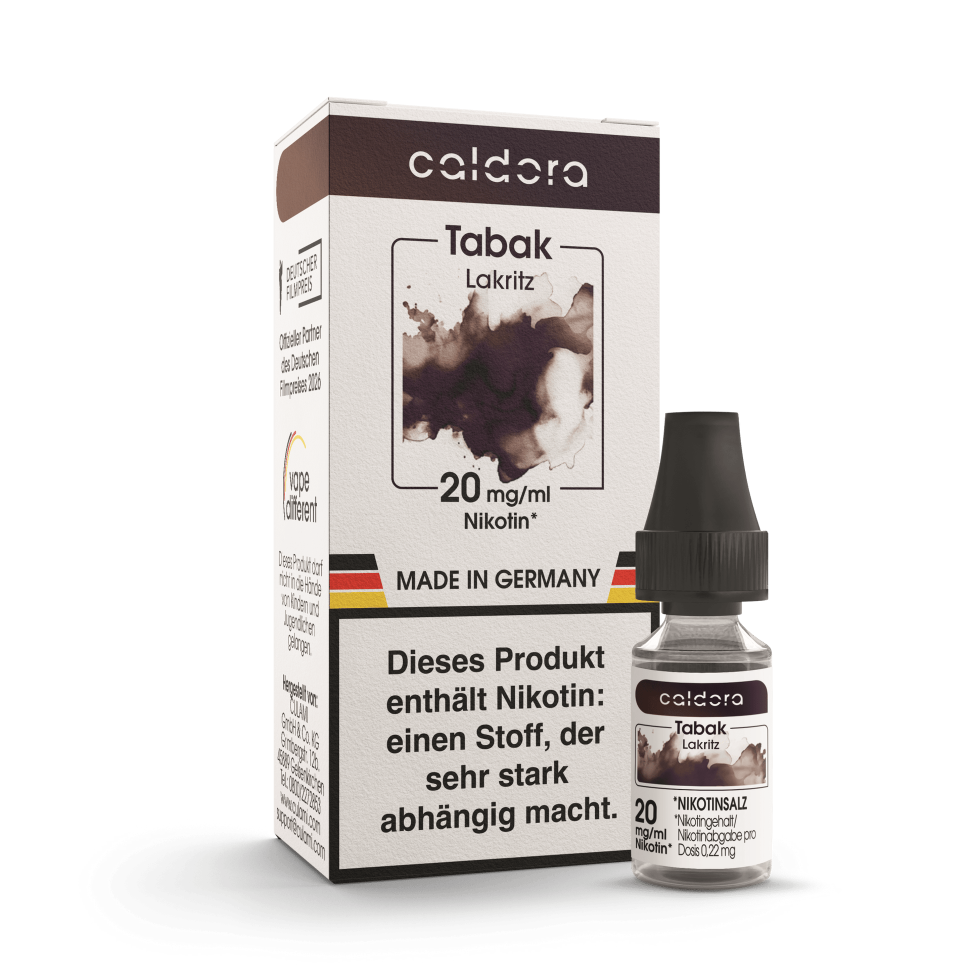 Tabak Lakritz (Liquid 20mg) - Culami - Caldora