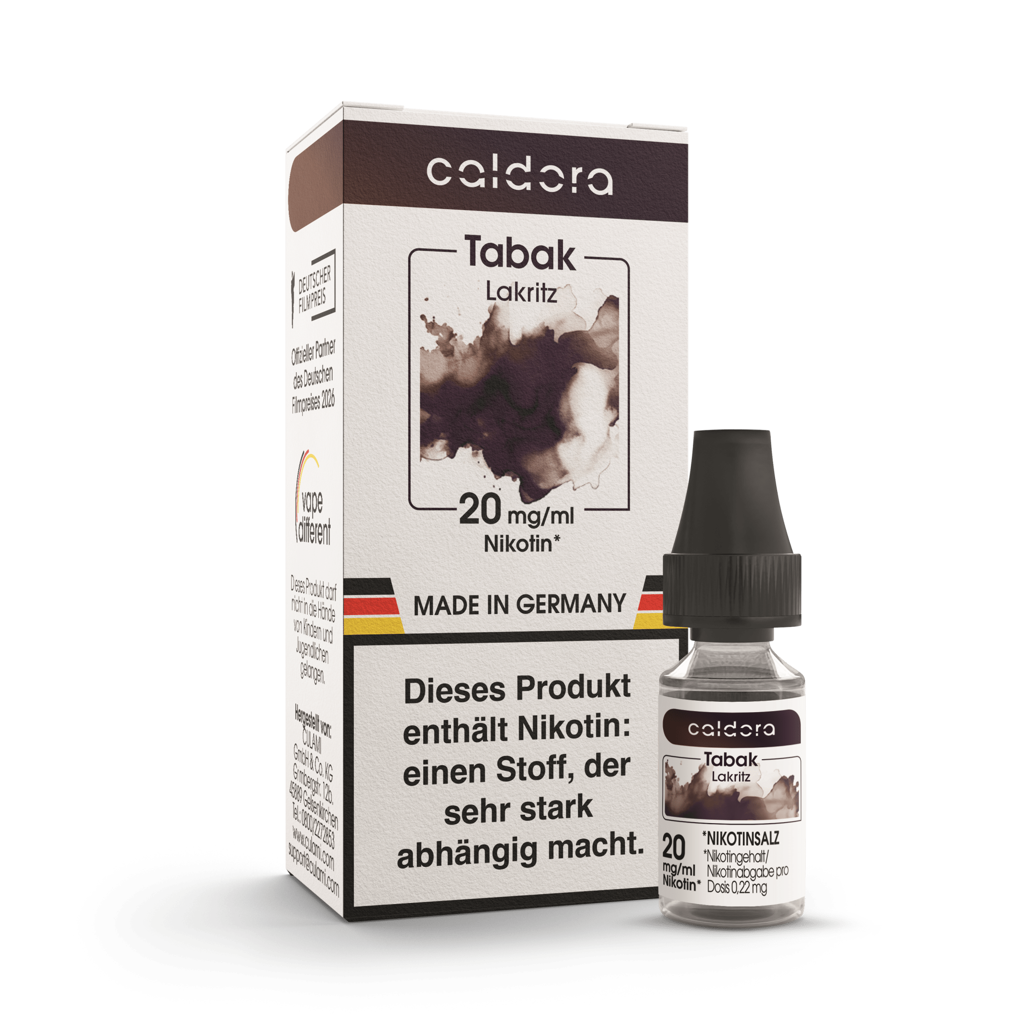 Tabak Lakritz (Liquid 20mg) - Culami - Caldora