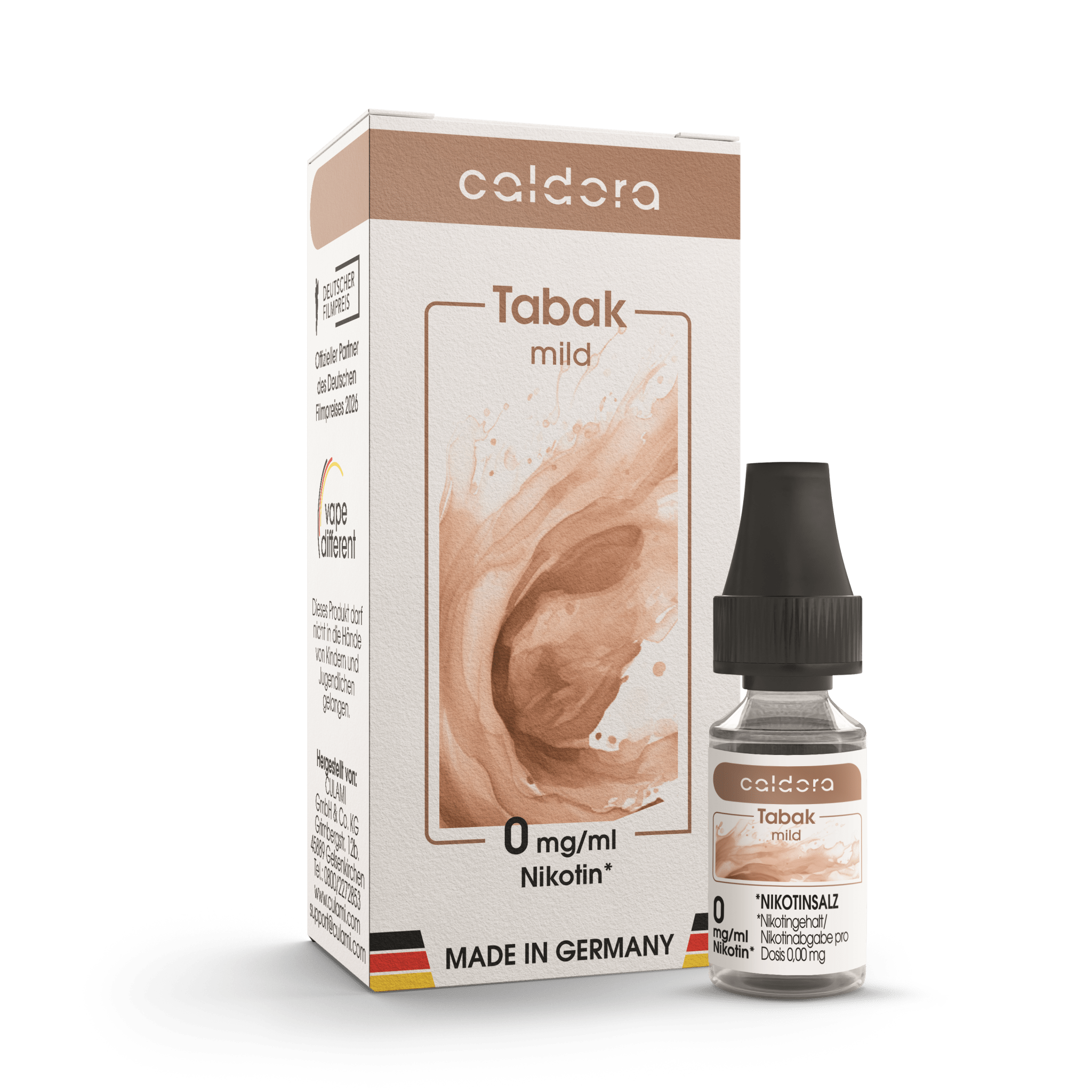 Tabak Mild (Liquid 0mg) - Culami - Caldora