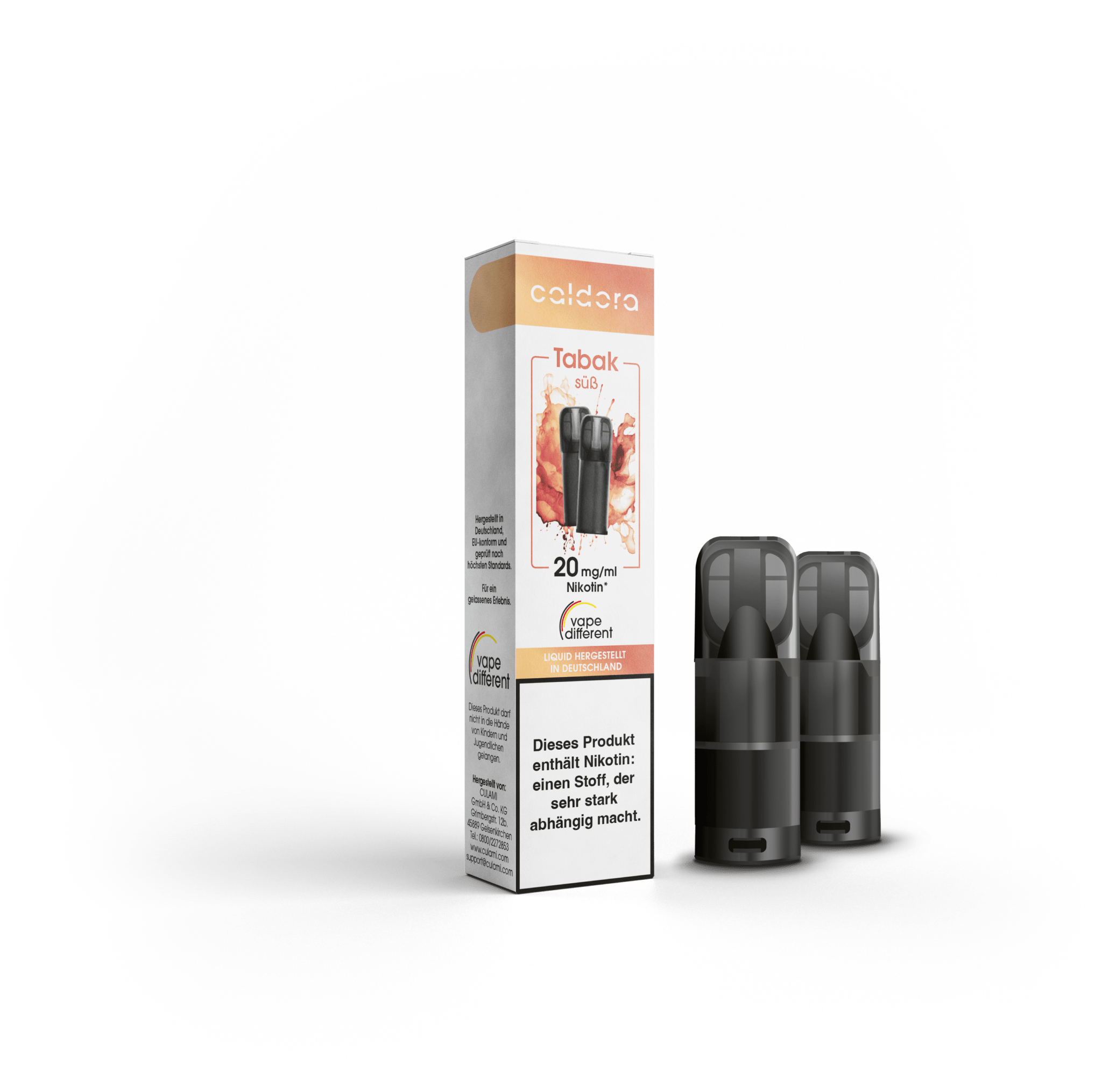 Tabak süß (2 Pods) - Culami - Caldora