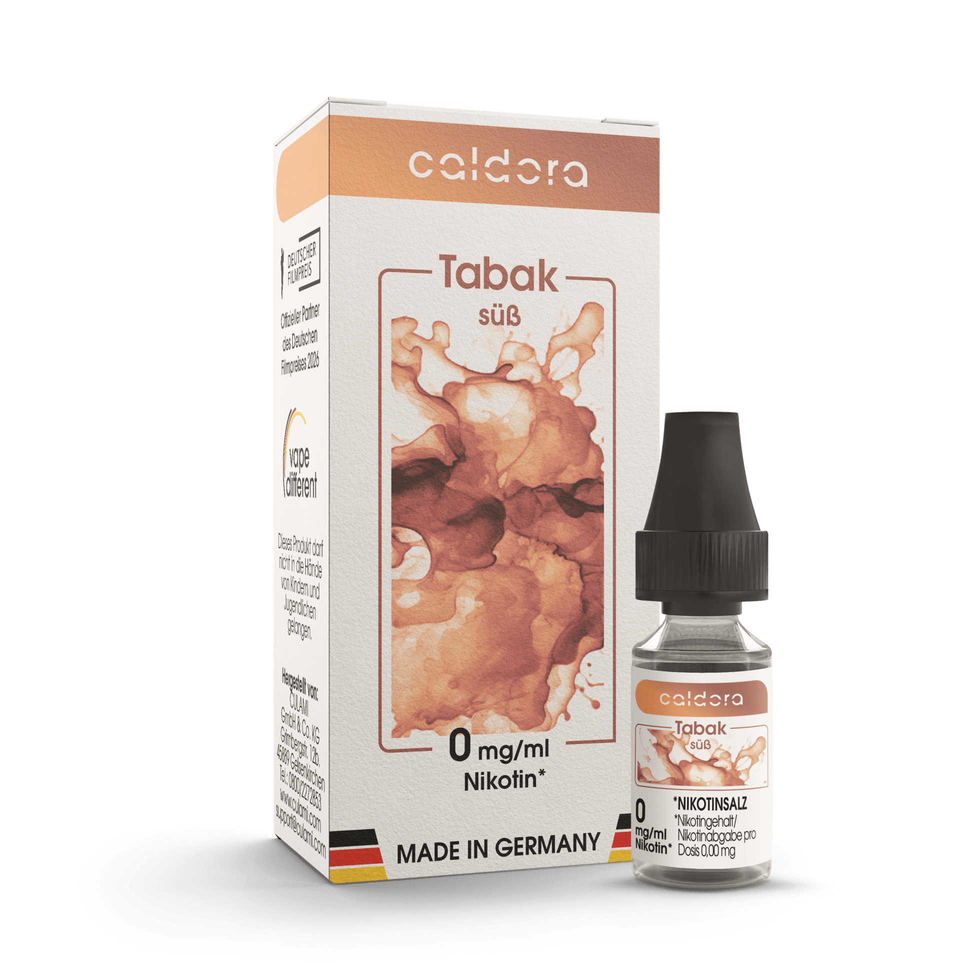 Tabak süß (Liquid 0mg) - Culami - Caldora