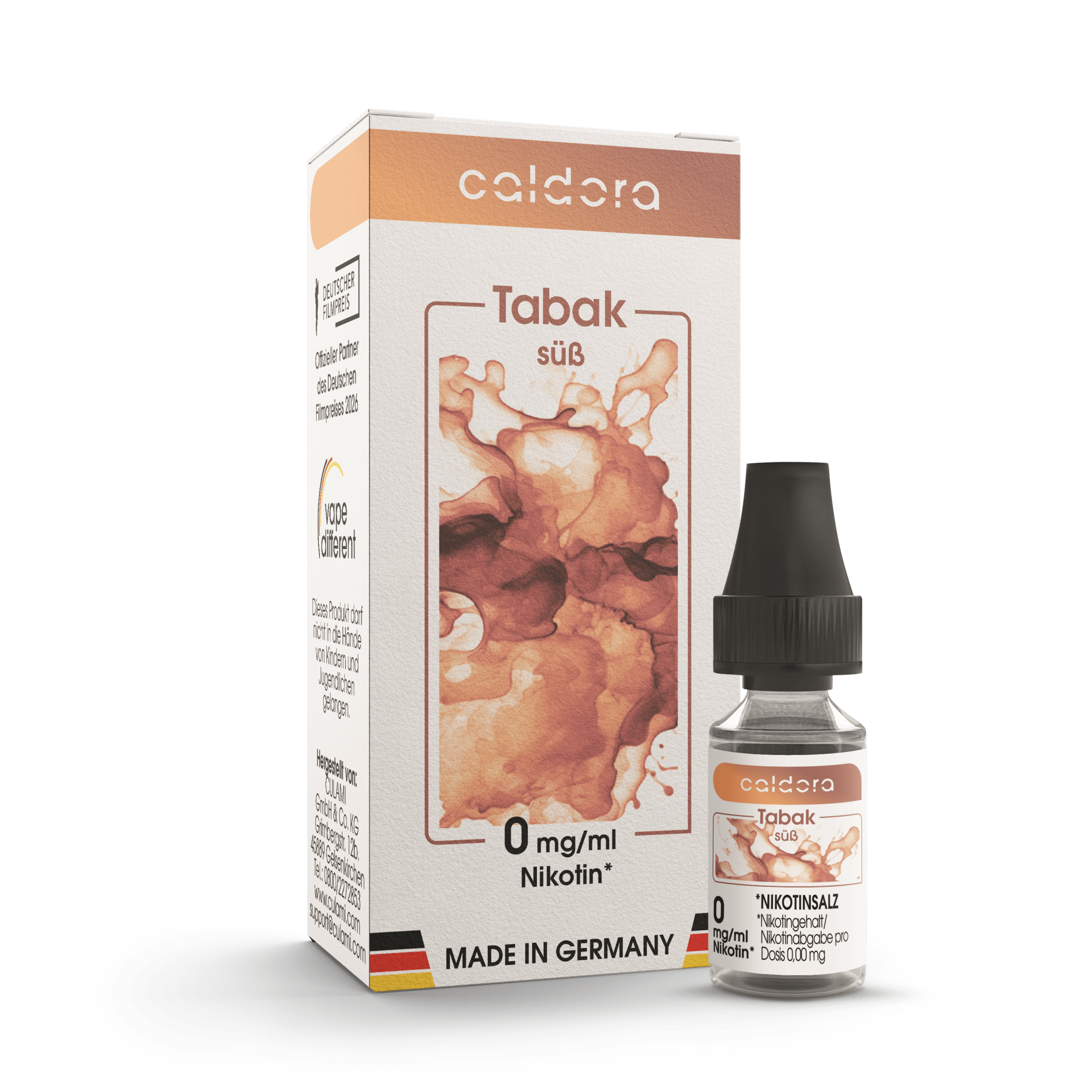 Tabak süß (Liquid 0mg) - Culami - Caldora