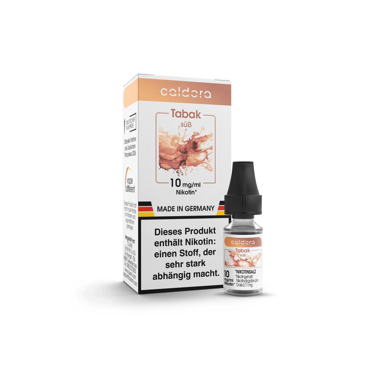 Tabak süß (Liquid 10mg) - Culami - Caldora