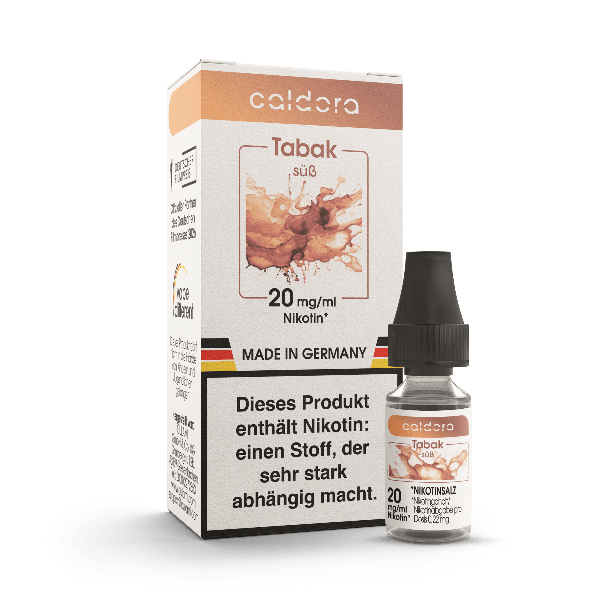 Tabak süß (Liquid 20mg) - Culami - Caldora